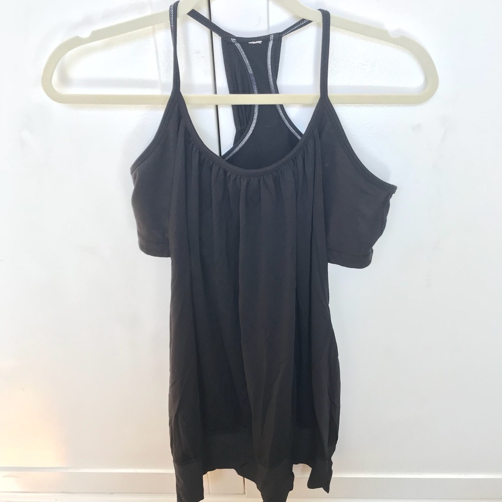 LuluLemon built in sports bra tank size 12